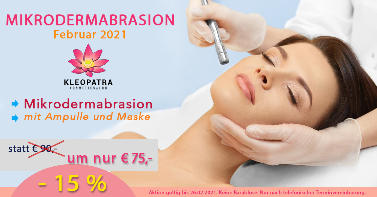 Mikrodermabrasion Februar Angebot Februar Angebot